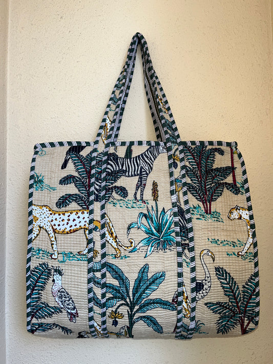 Beige Desert Safari – Wander Tote Bag 18x18