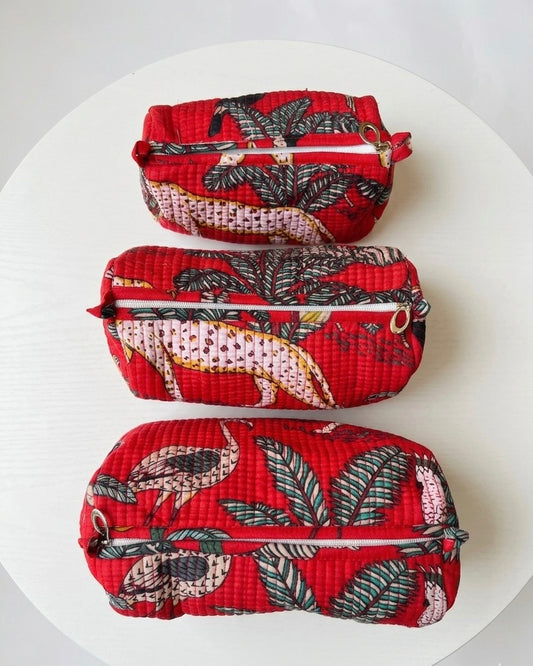 Red Safari – Utility Pouch Pack of 3