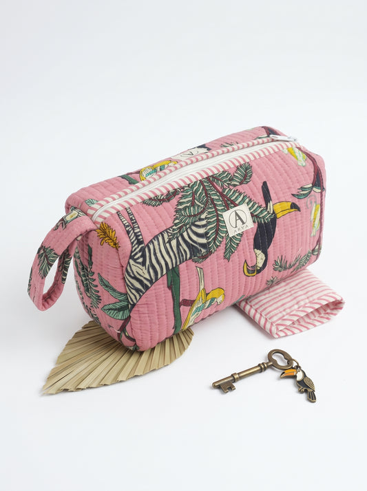 Blush Pink Safari – Hair Styler Travel bag