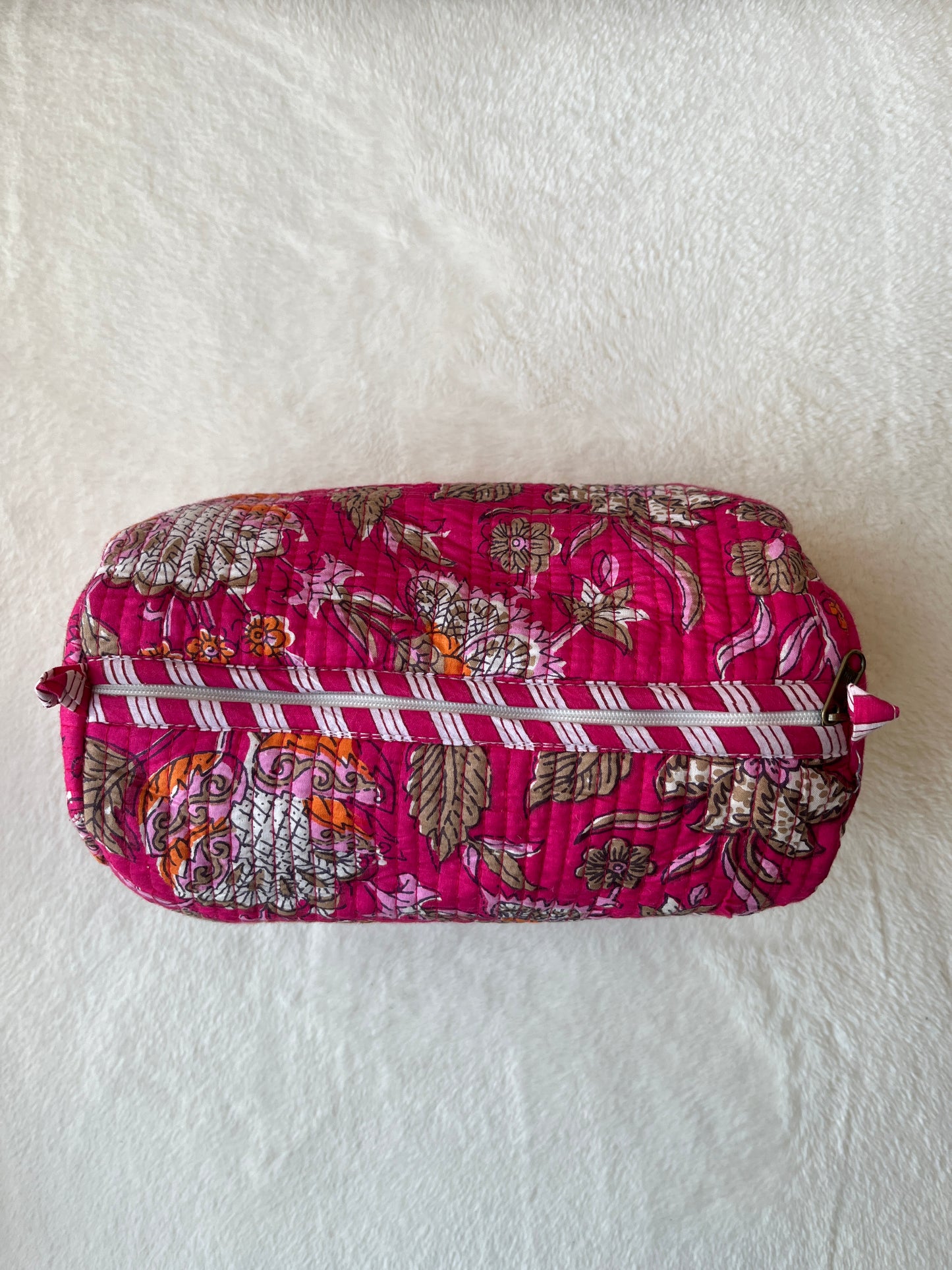 Pink Floral – Utility Pouch Pack of 3