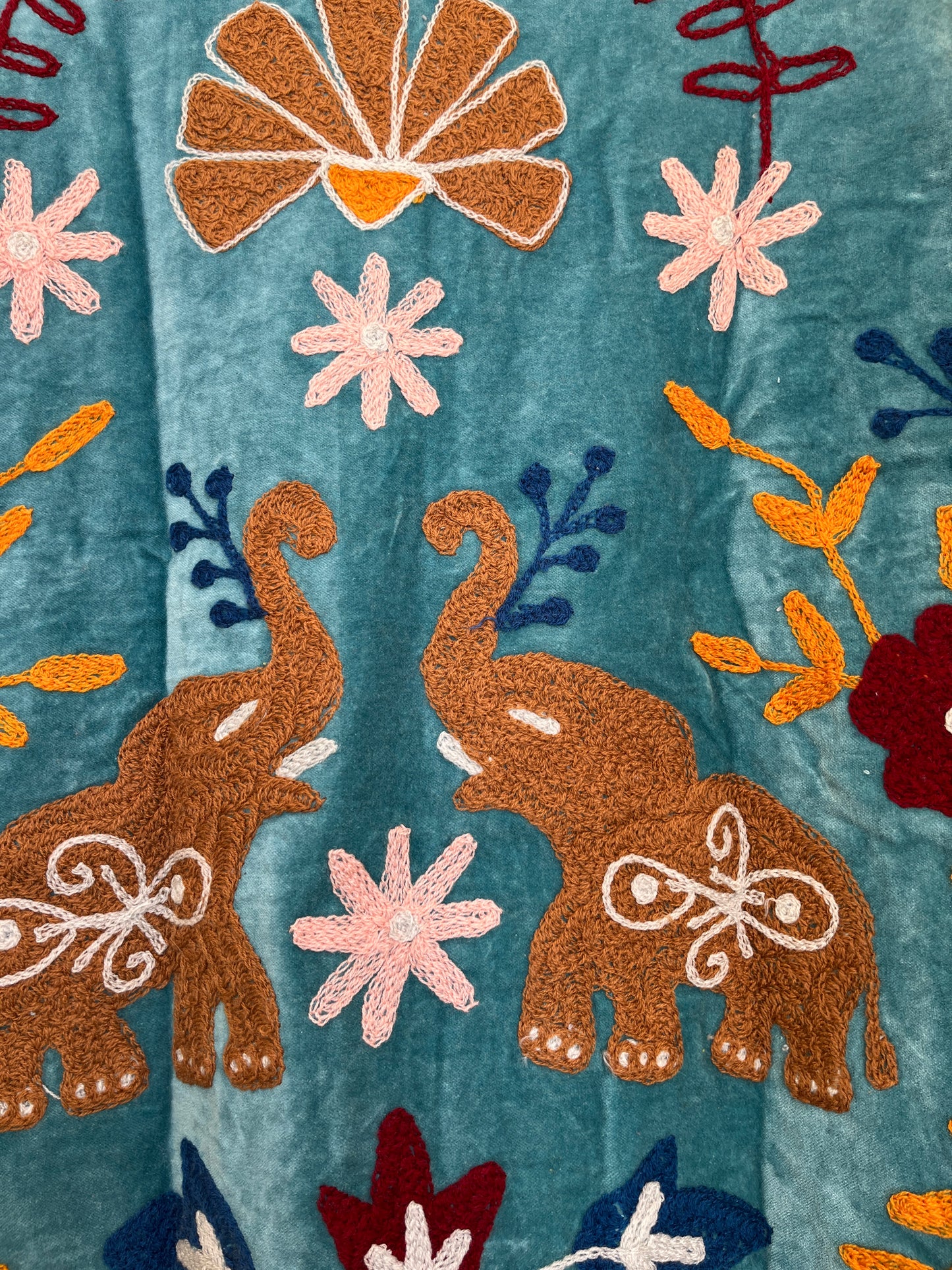 Women's 1048 Suzani Reversible Cotton Jacket – Artistic Embroidered Statement Jacket