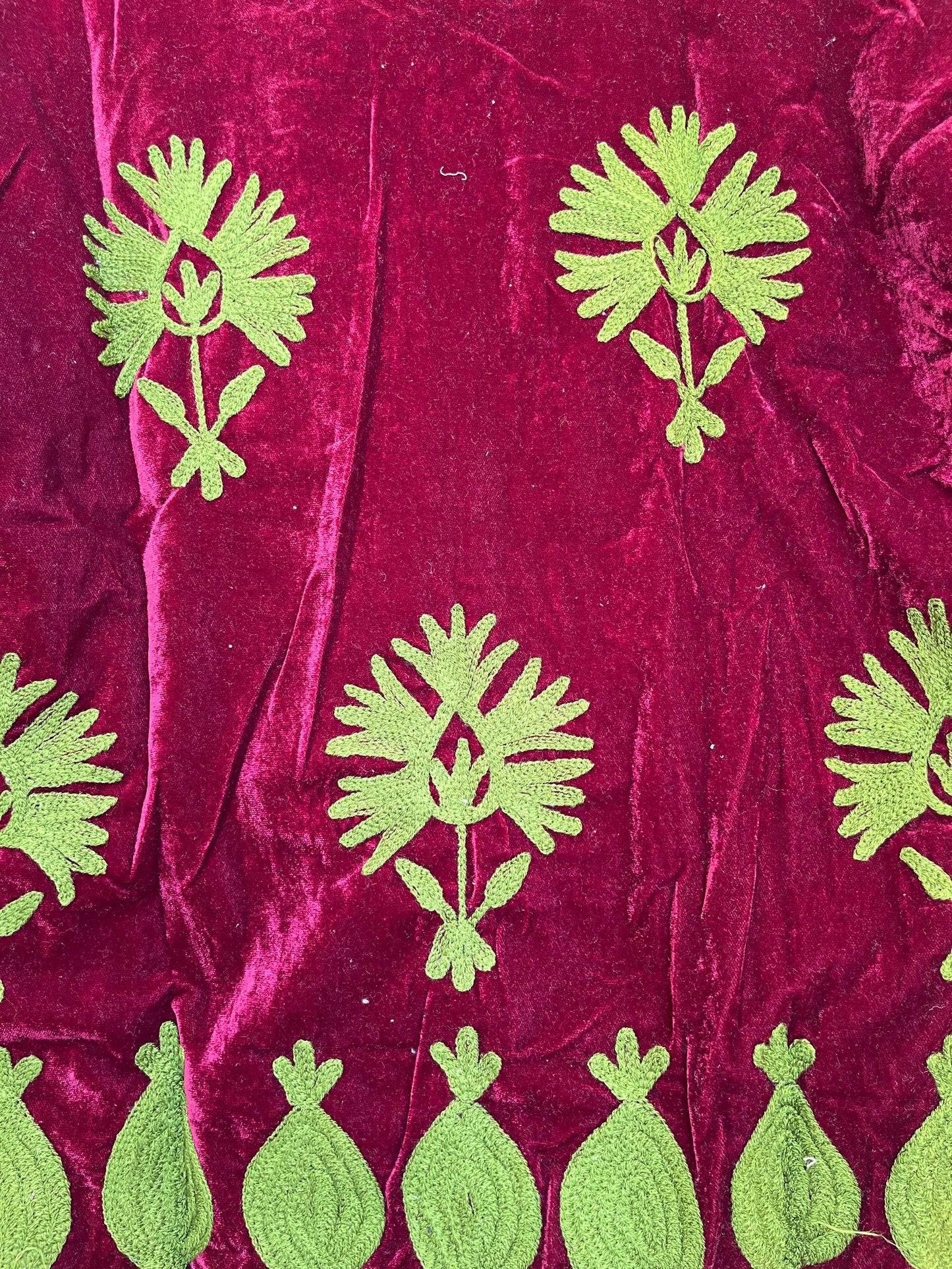 Women's 1063 Suzani Reversible Cotton Jacket – Artistic Embroidered Statement Jacket