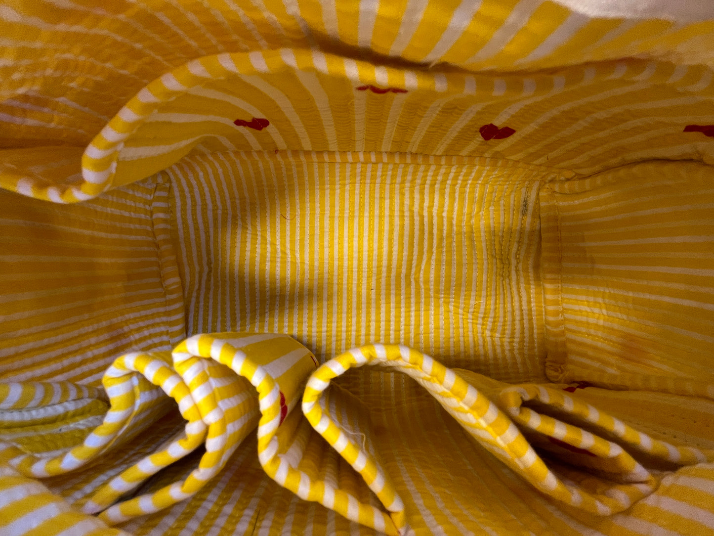 Yellow heart – Hair Styler Travel bag