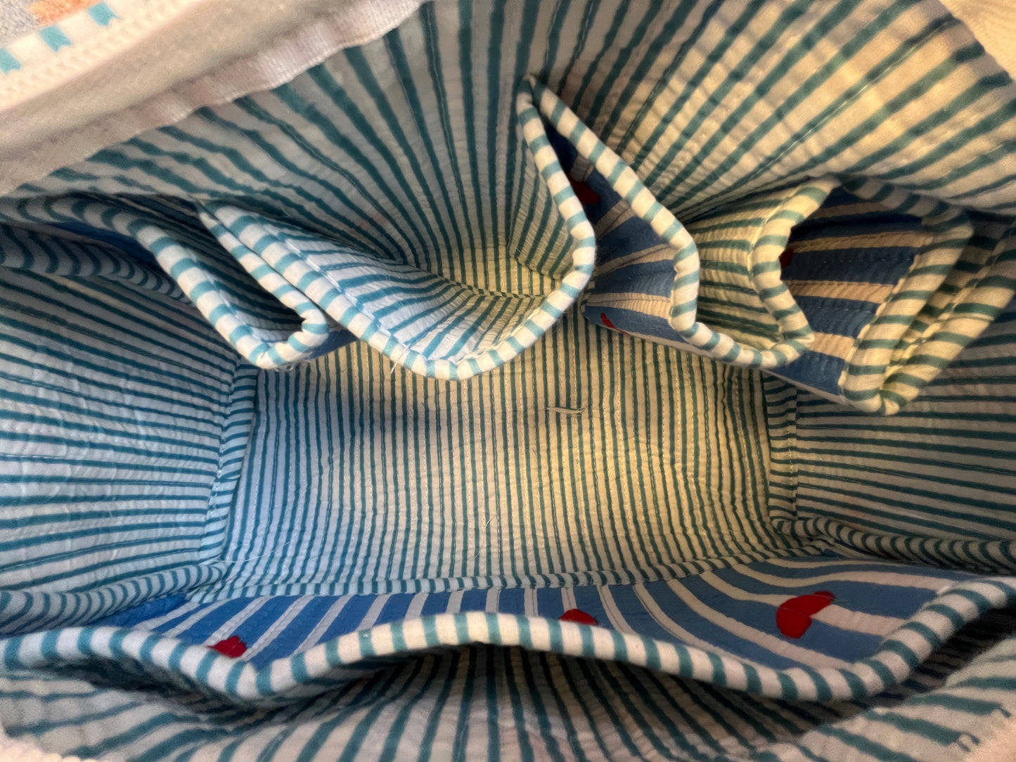Blue heart – Hair Styler Travel bag