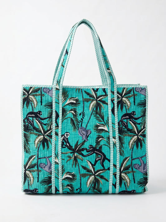 Green Muse Jungle – Wander Tote Bag 18X18