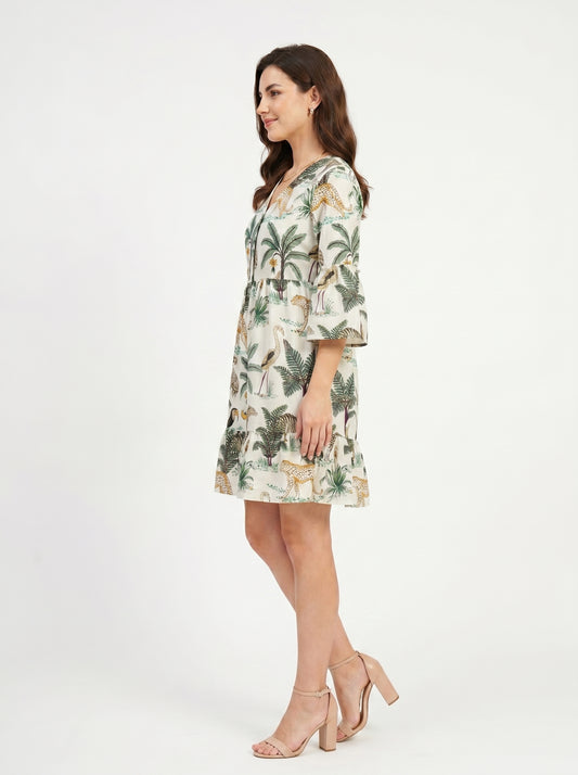 White Safari – White Luxe Dress