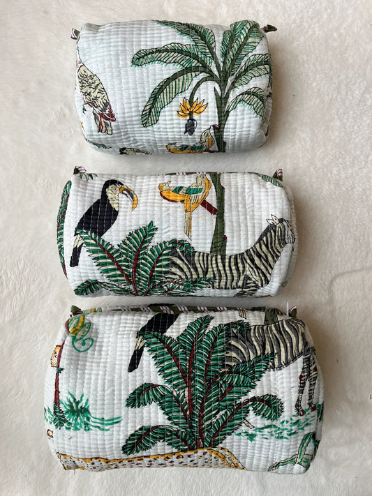 White Safari- Utility Pouch Pack of 3