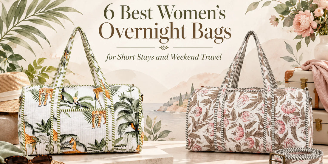 6 Best Women's Overnight Bags for Short Stays and Weekend Travel