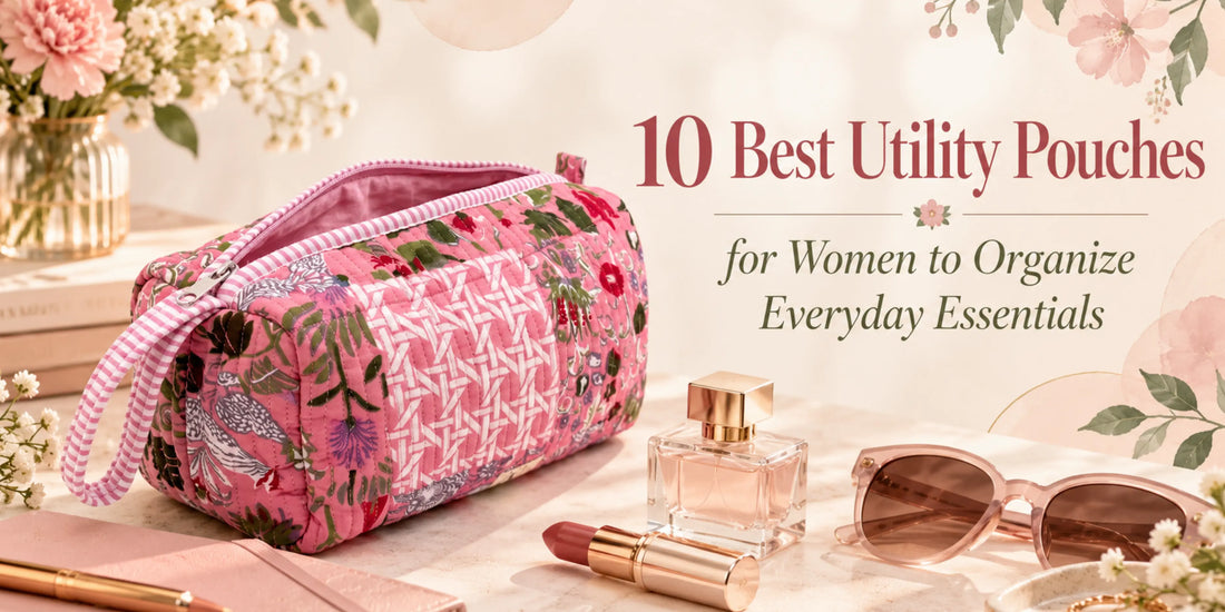 10 Best Utility Pouches for Women to Organize Everyday Essentials