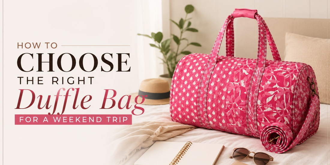 How to Choose the Right Duffle Bag for a Weekend Trip