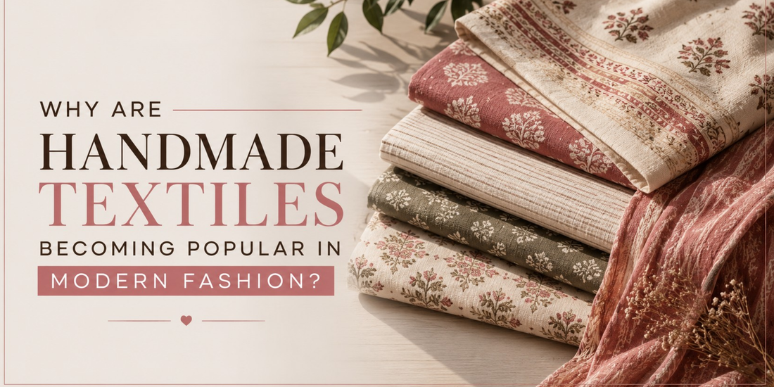 Why Are Handmade Textiles Becoming Popular in Modern Fashion?