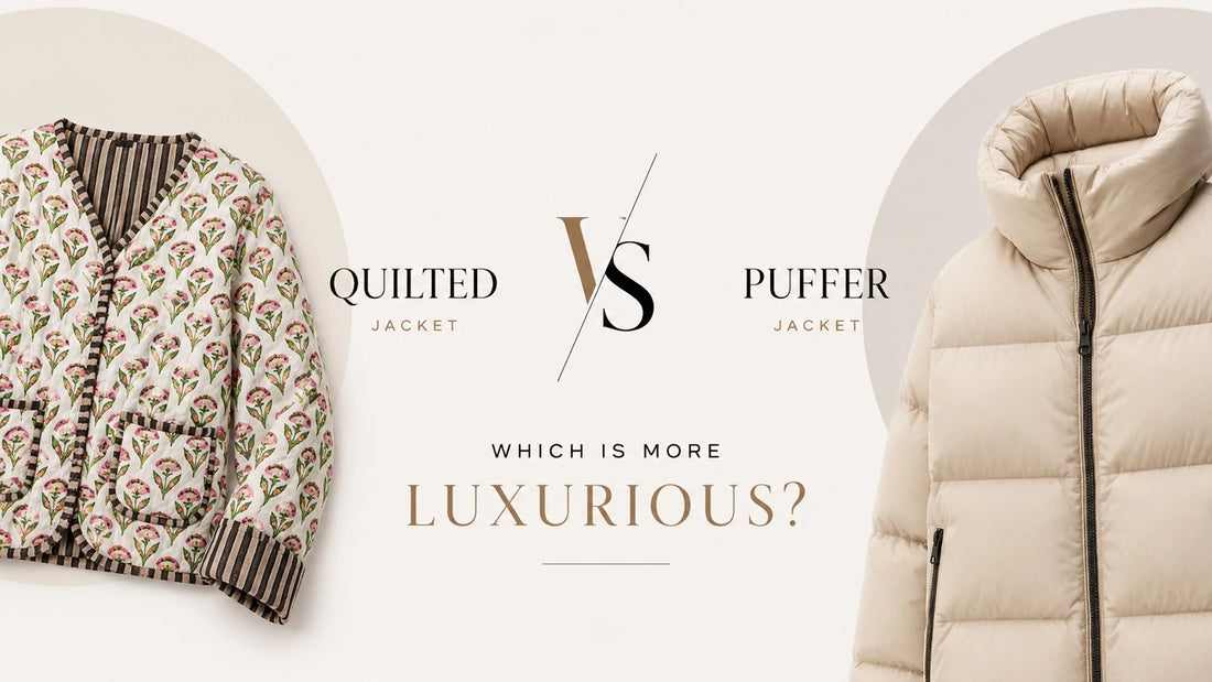 Quilted Jacket vs Puffer Jacket: Which Is More Luxurious?