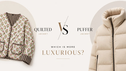 Quilted Jacket vs Puffer Jacket: Which Is More Luxurious?