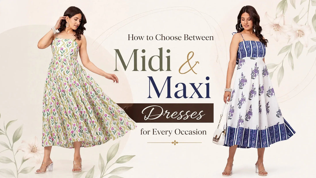 How to Choose Between Midi and Maxi Dresses for Every Occasion