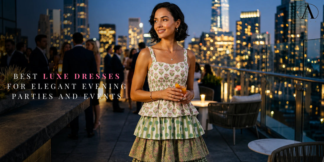 Best Luxe Dresses for Elegant Evening Parties