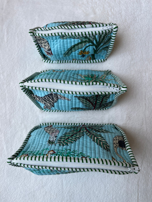 Blue Safari Pyramid – Utility Pouch Pack of 3