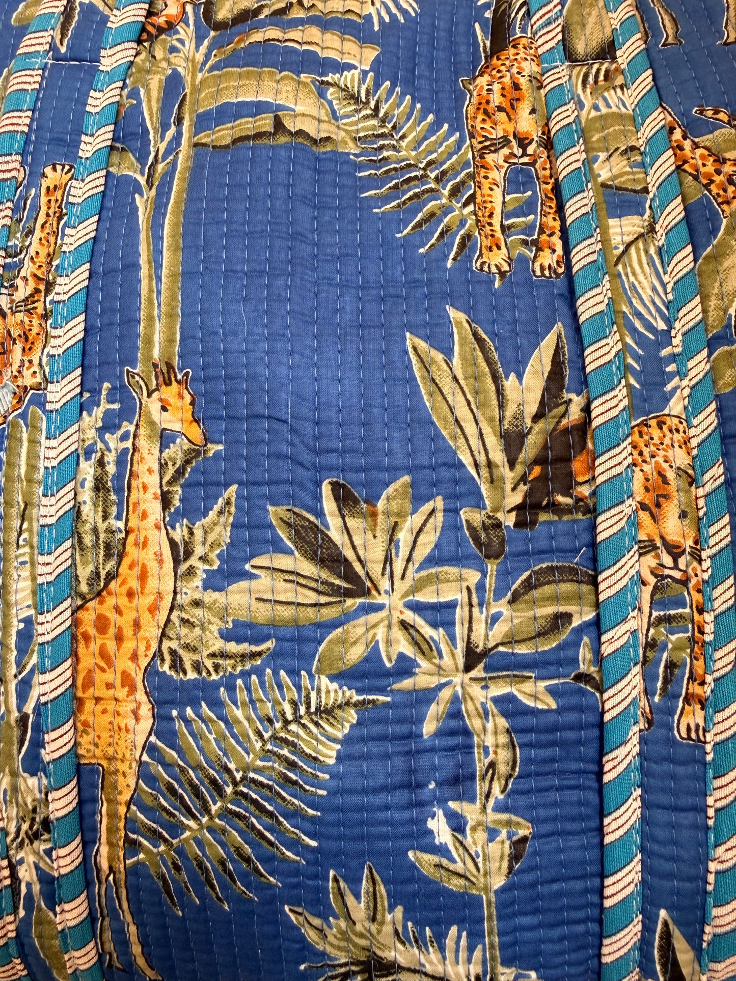 Indigo Blue Forest – Muse Tote Bag 16X16