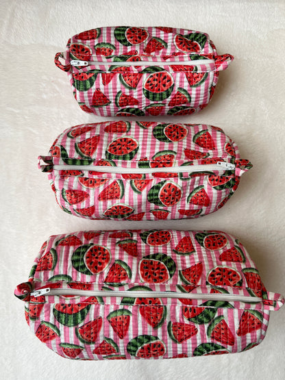 Watermelon red – Utility Pouch Pack of 3
