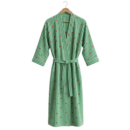 Green Love Riot – Women’s Cotton Kimono