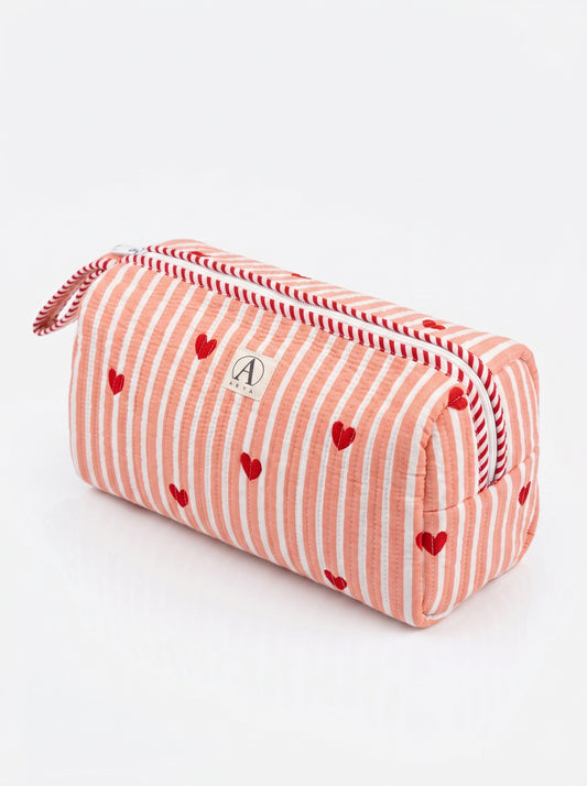 Cute Baby pink heart – Hair Styler Travel bag