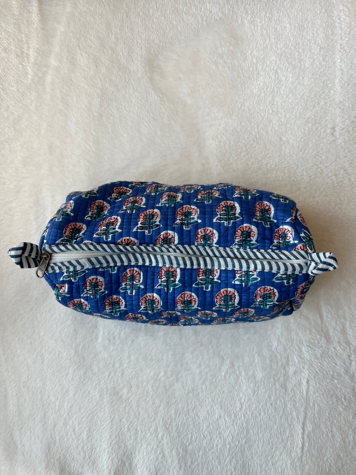 Blue floral – Utility Pouch Pack of 3