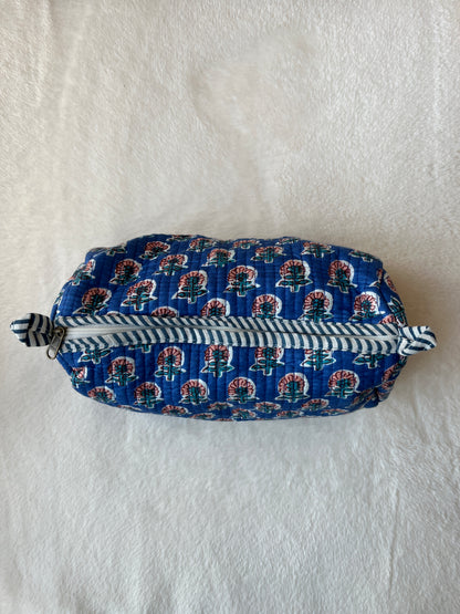 Blue floral – Utility Pouch Pack of 3
