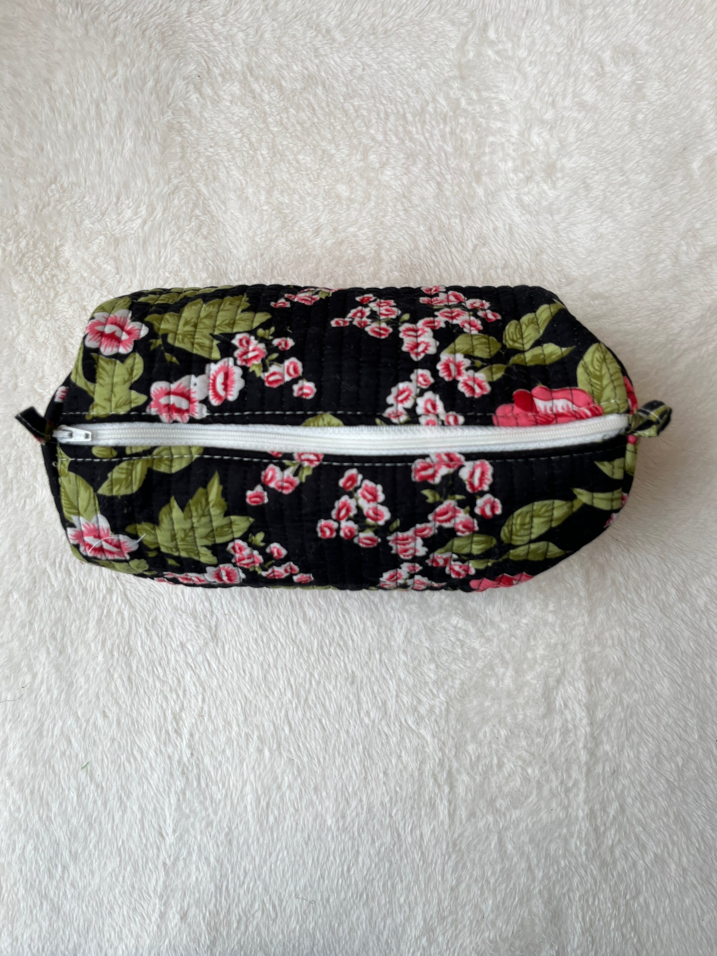 Black Floral-1  – Utility Pouch Pack of 3