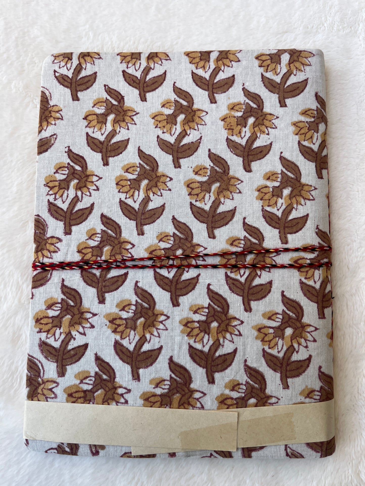 Yellow floral – Handcrafted Journal