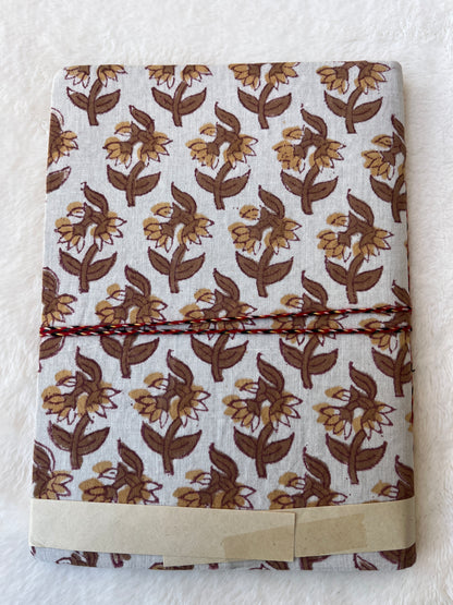 Yellow floral – Handcrafted Journal
