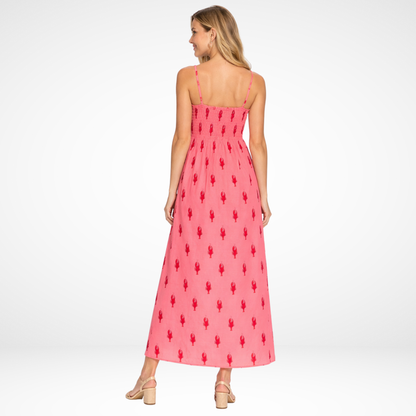 Lobster Love – Pink Coastal Luxe Dress