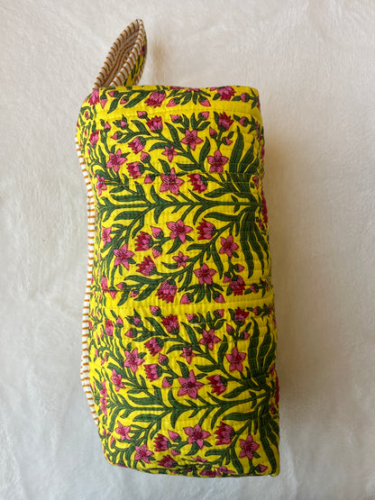 Yellow Botanical –  Hair Styler Travel bag