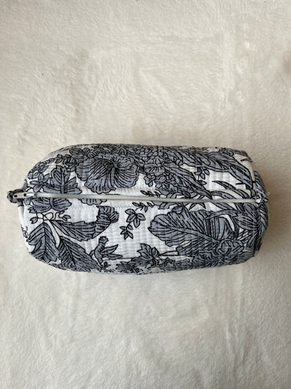 Black Floral-2 – Utility Pouch Pack of 3
