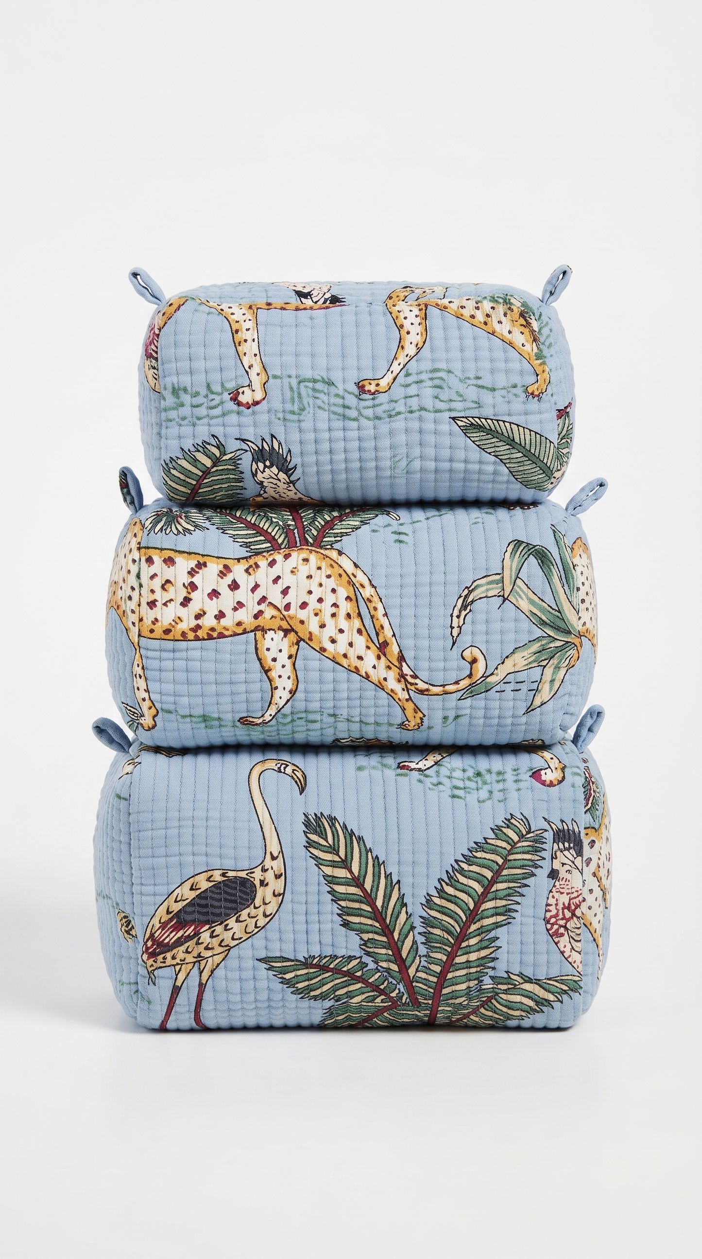 Powder Blue safari – Utility Pouch Pack of 3