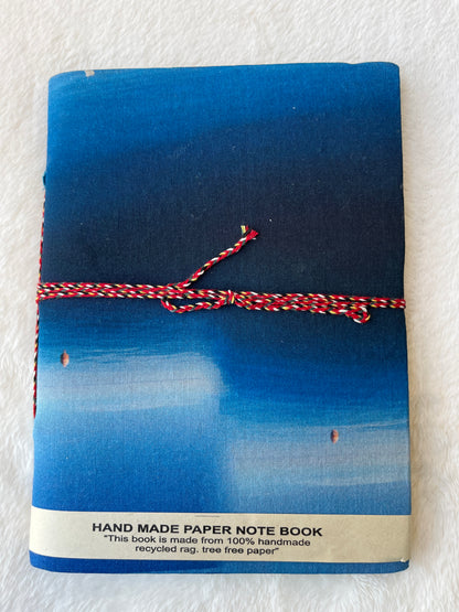 Blue white – Handcrafted Journal