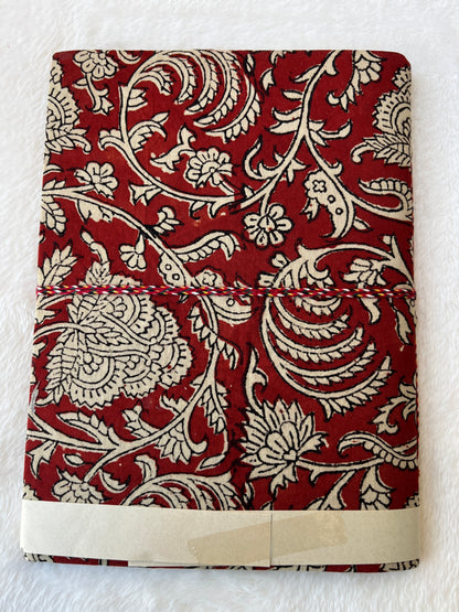 Red Floral – Handcrafted Journal