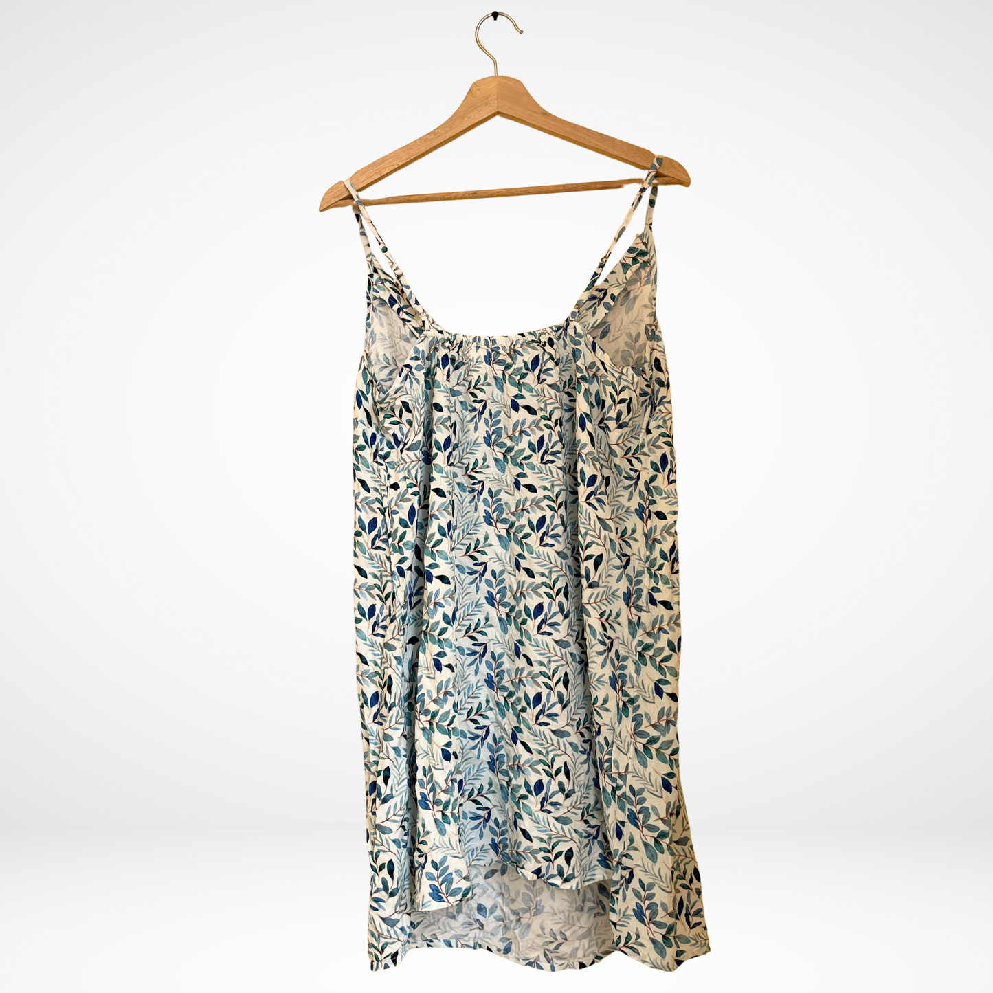 Leaf Muse – White Luxe Dress