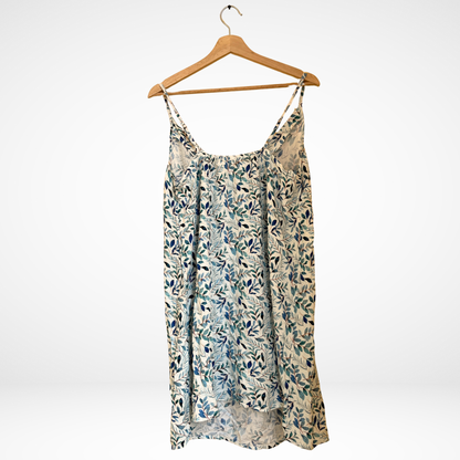 Leaf Muse – White Luxe Dress