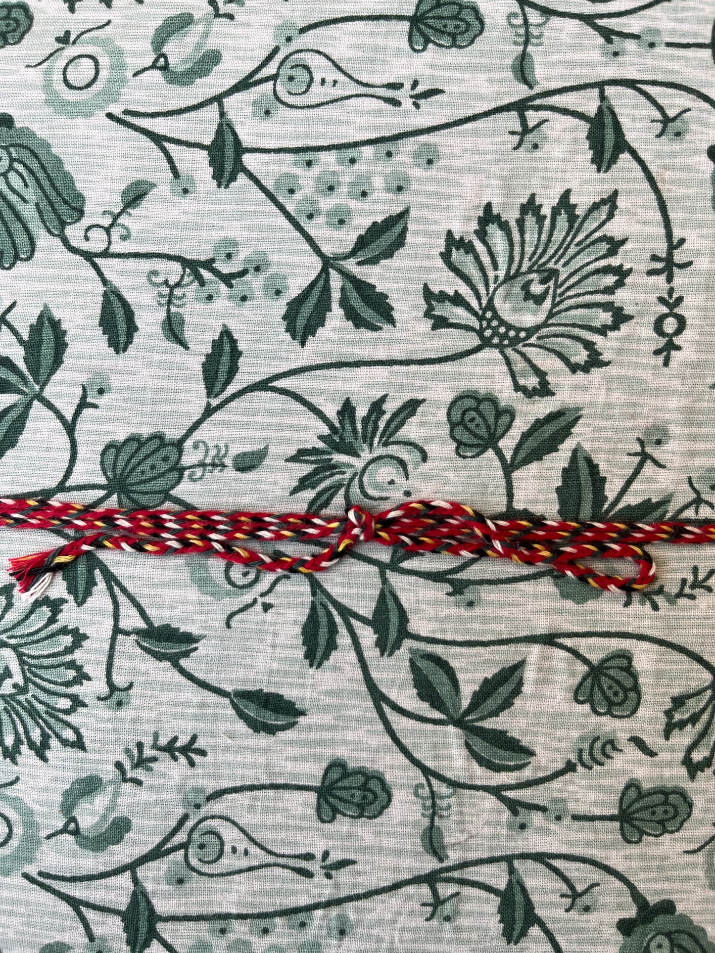 Green Floral – Handcrafted Journal