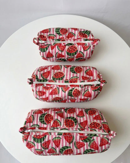 Watermelon red – Utility Pouch Pack of 3