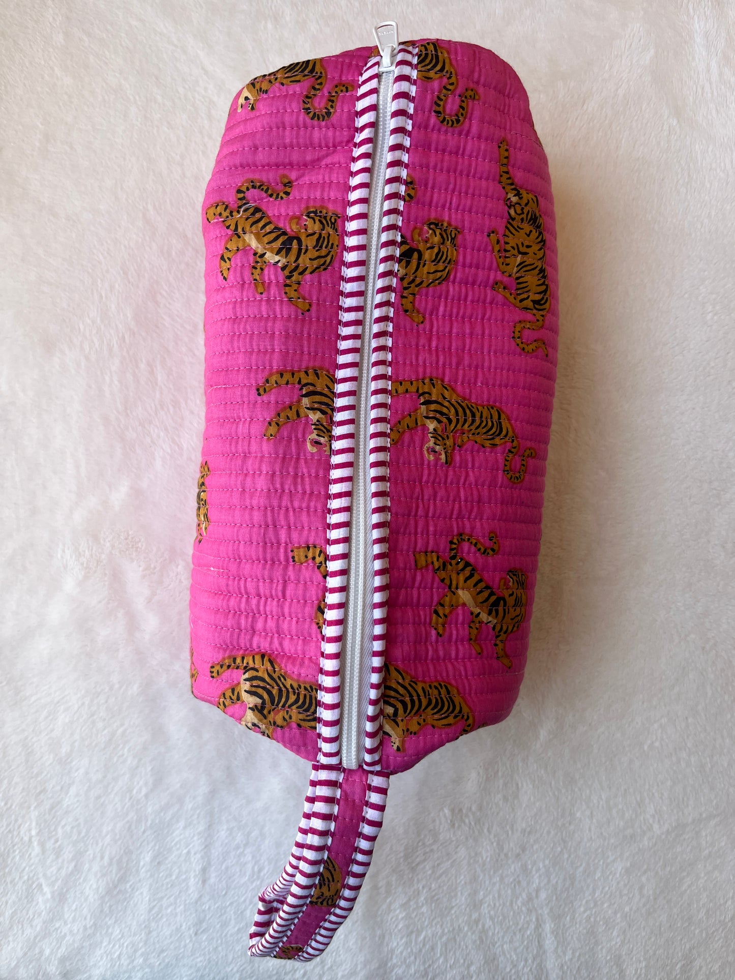 Cute Pink Tiger – Hair Styler Travel bag