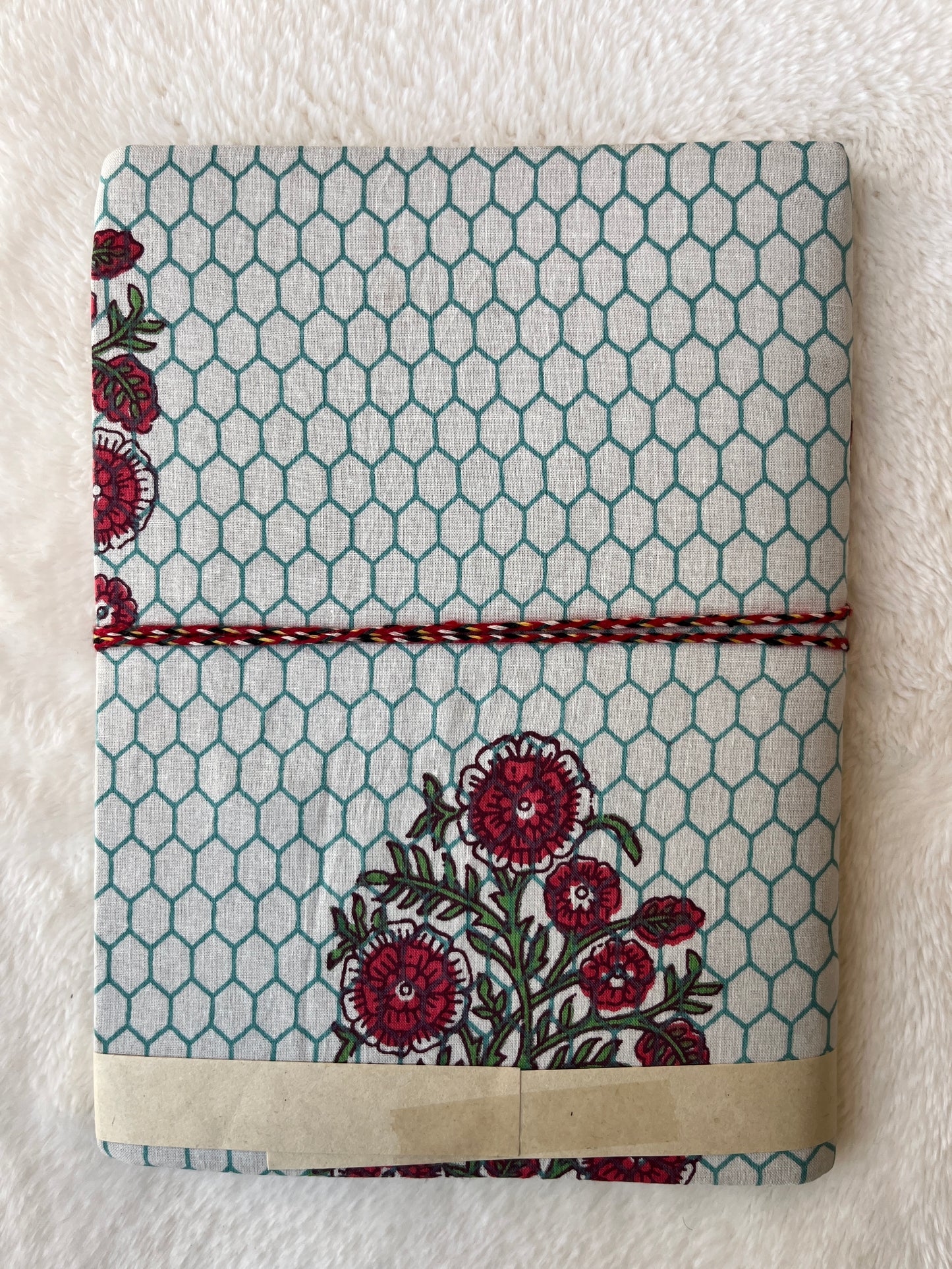 White Pink Floral -2 – Handcrafted Journal