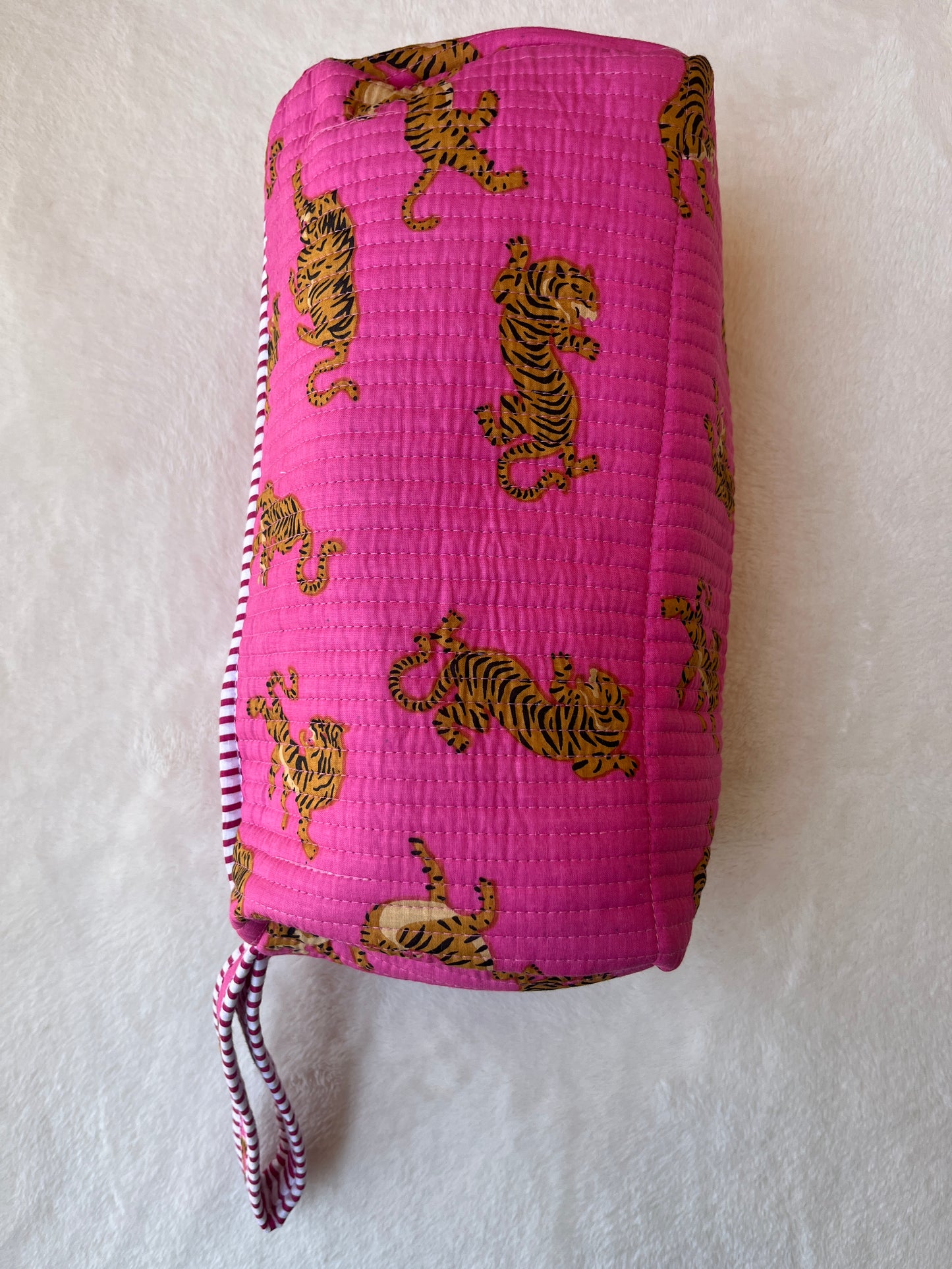Cute Pink Tiger – Hair Styler Travel bag