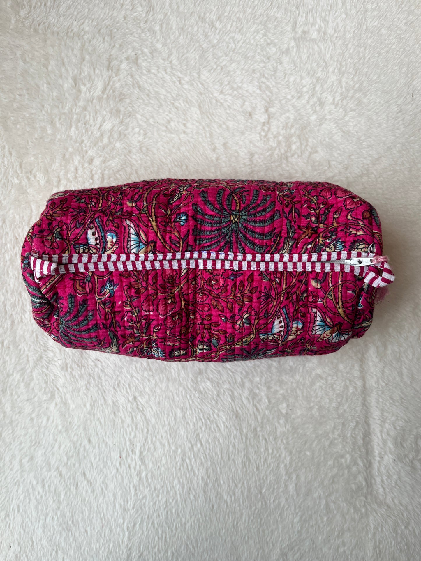 Pink Floral – Utility Pouch Pack of 3