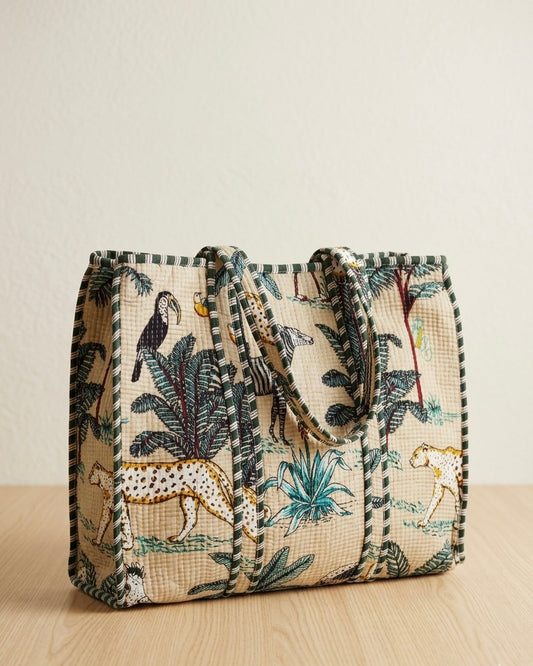 Beige Desert Safari – Wander Tote Bag 18x18