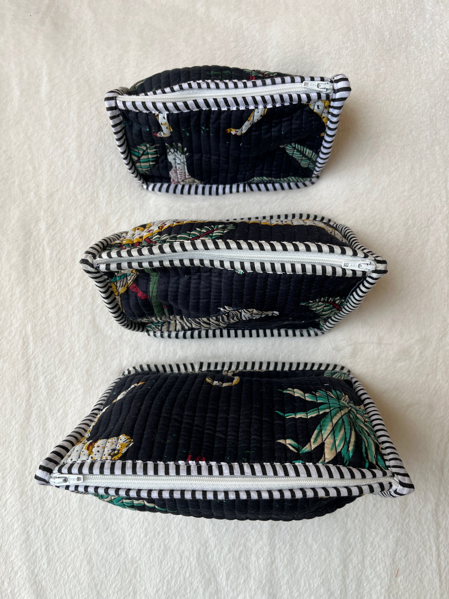 Black Safari Pyramid – Utility Pouch Pack of 3