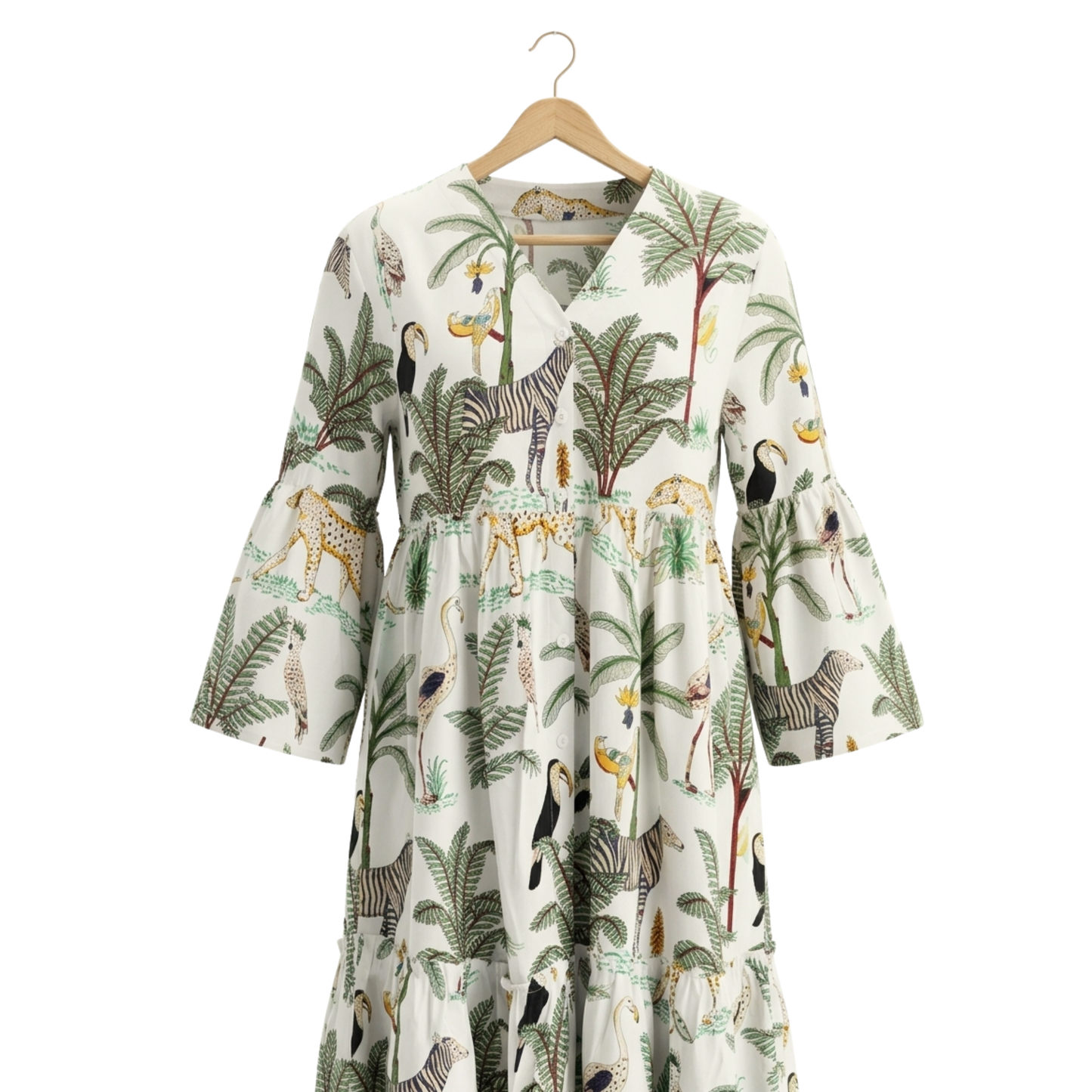 White Safari – White Luxe Dress