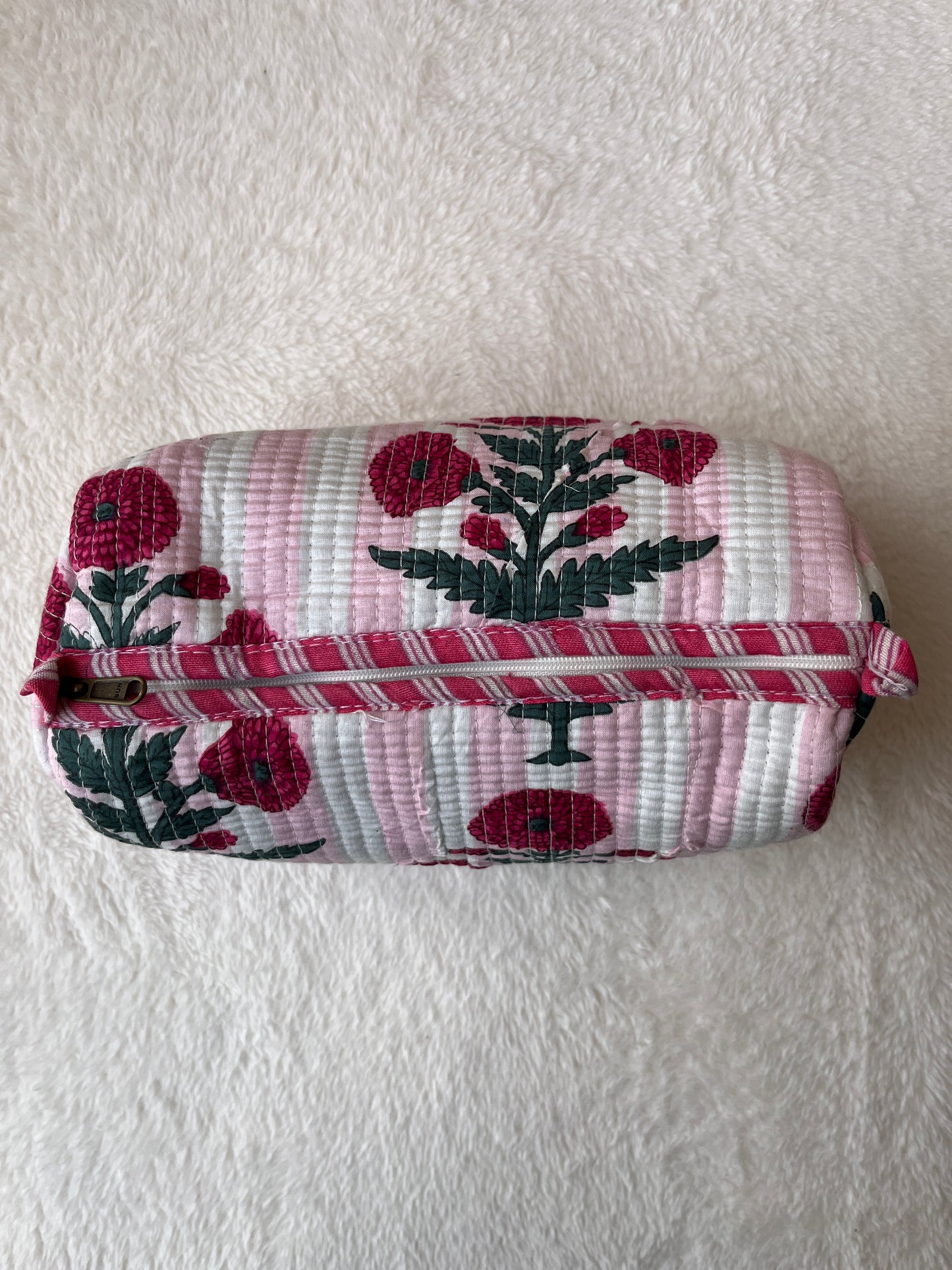 Pink floral – Utility Pouch Pack of 3