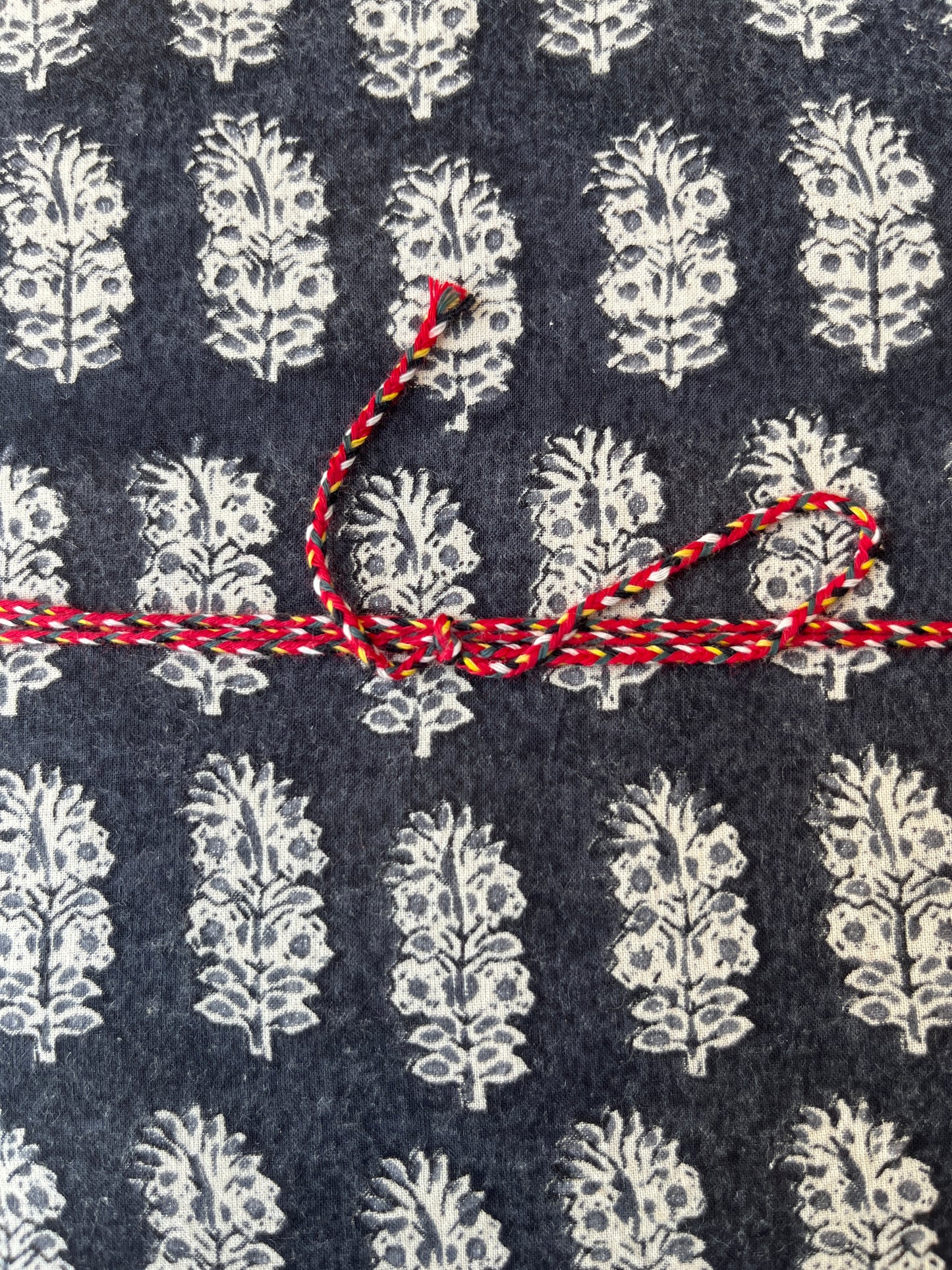 Midnight Black Blossom – Handcrafted Journal