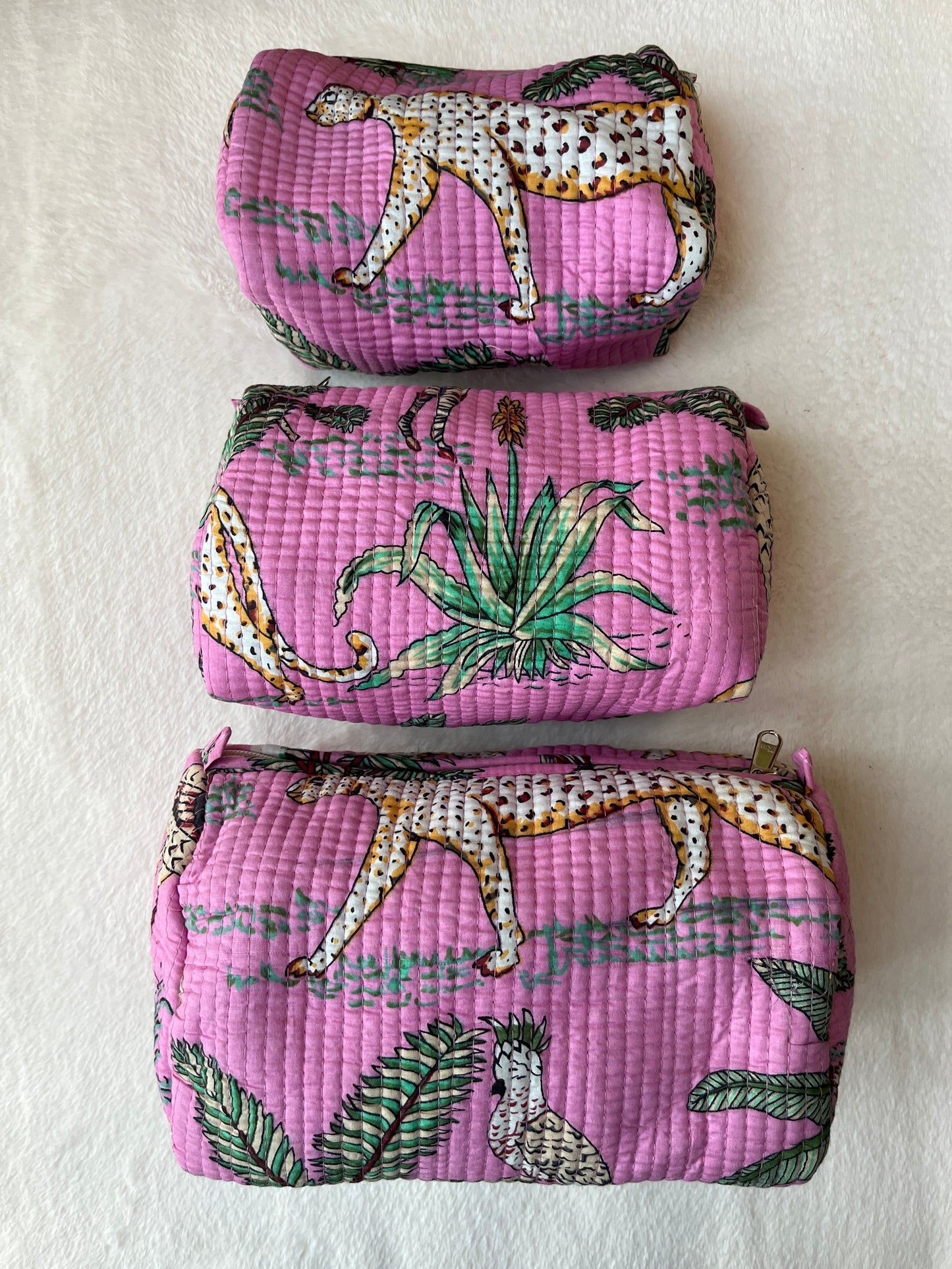Pink Safari – Utility Pouch Pack of 3