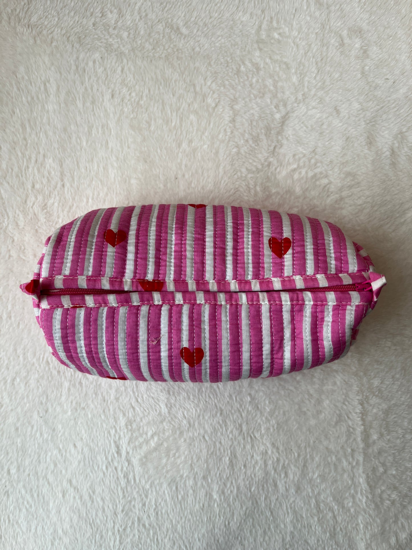 Pink hearts – Utility Pouch Pack of 3